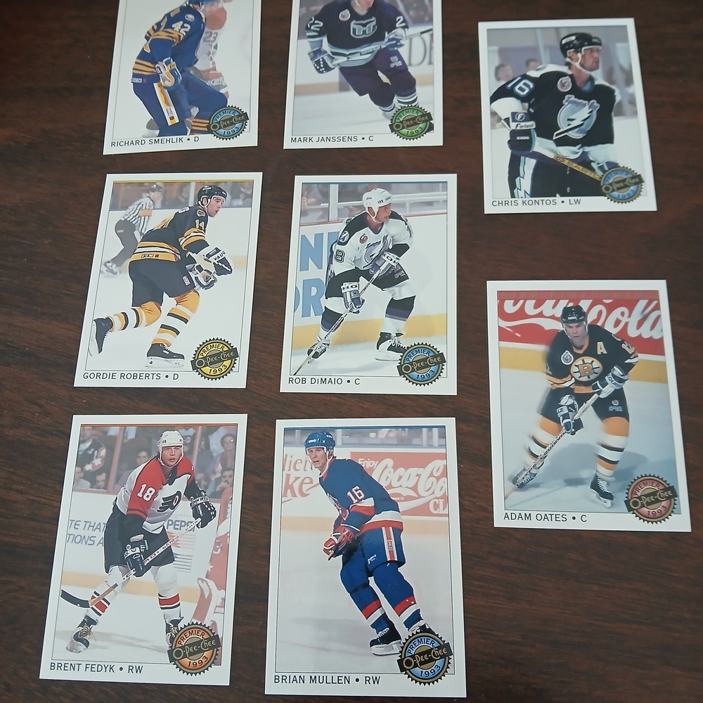 Red Premier O-Pee-Chee 1993 Trading Cards Just Opened Cards Are Mint 2pks